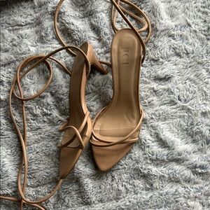 Vici Tan Strappy Heels